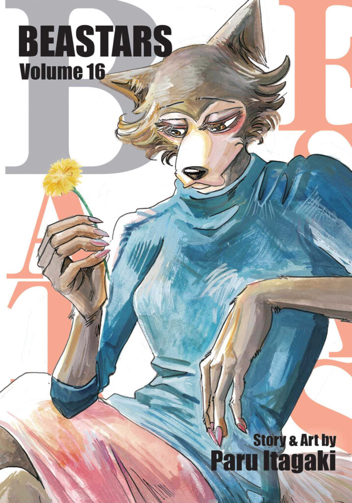 Artistic Beastars Character Wallpaper: Unique Pose & Serene Atmosphere