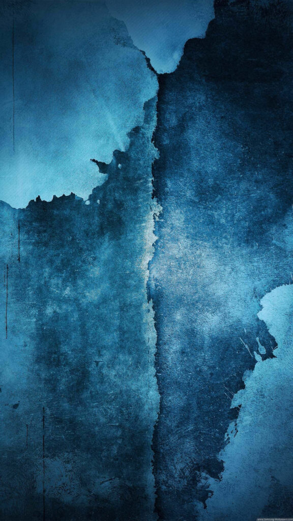 Artistic Blue Abstract Wallpaper for Galaxy S5 - Textured Design