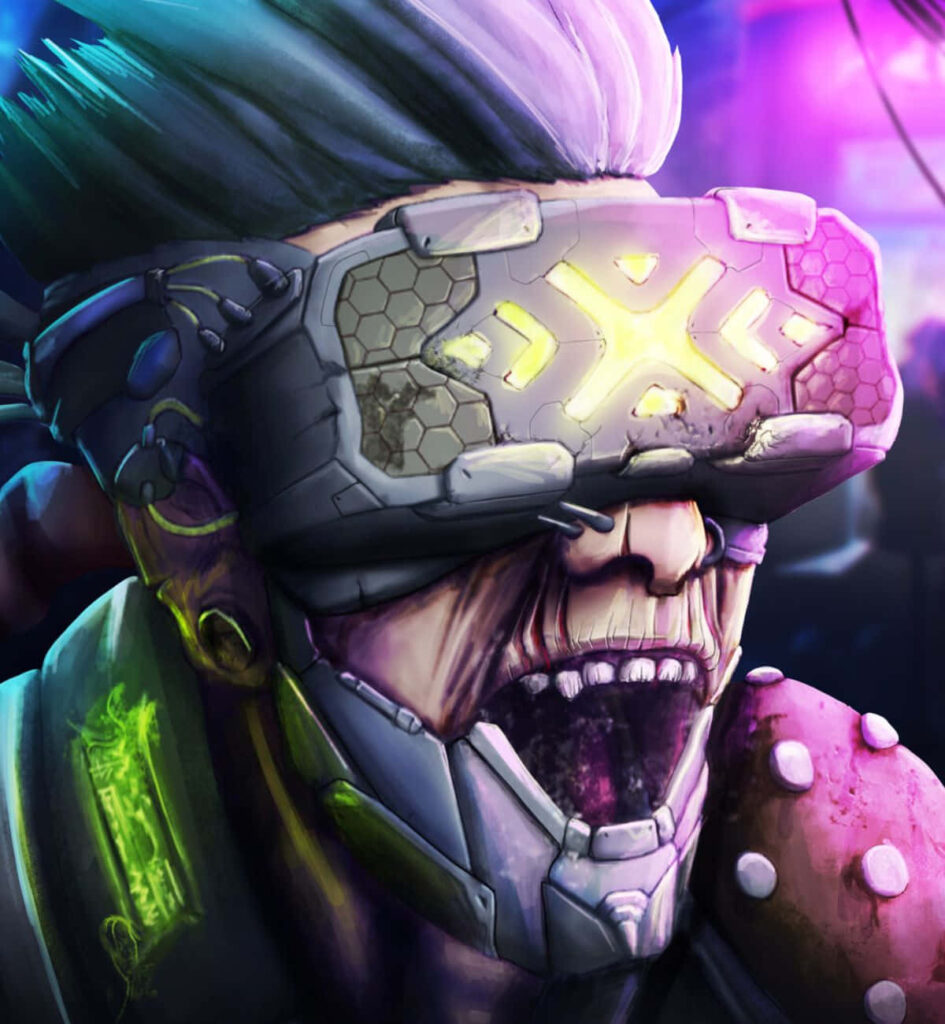 Borderlands 3 Character in Futuristic Helmet - Sci-Fi Wallpapers