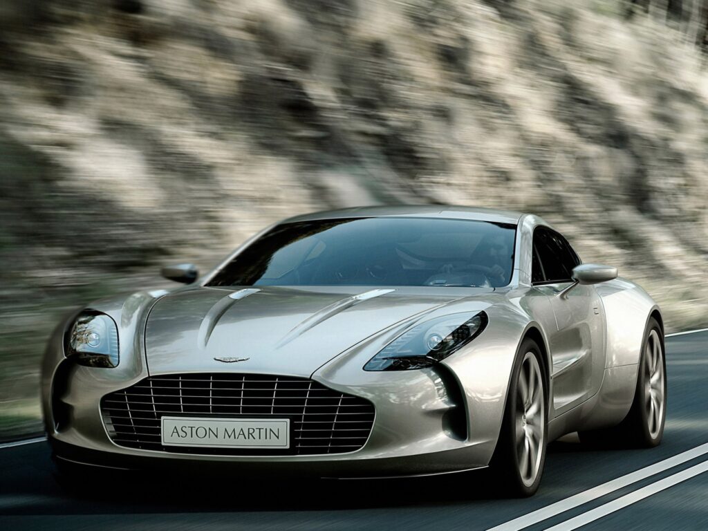 Aston Martin One-77 Wallpaper - Gray Metallic Luxury & Performance
