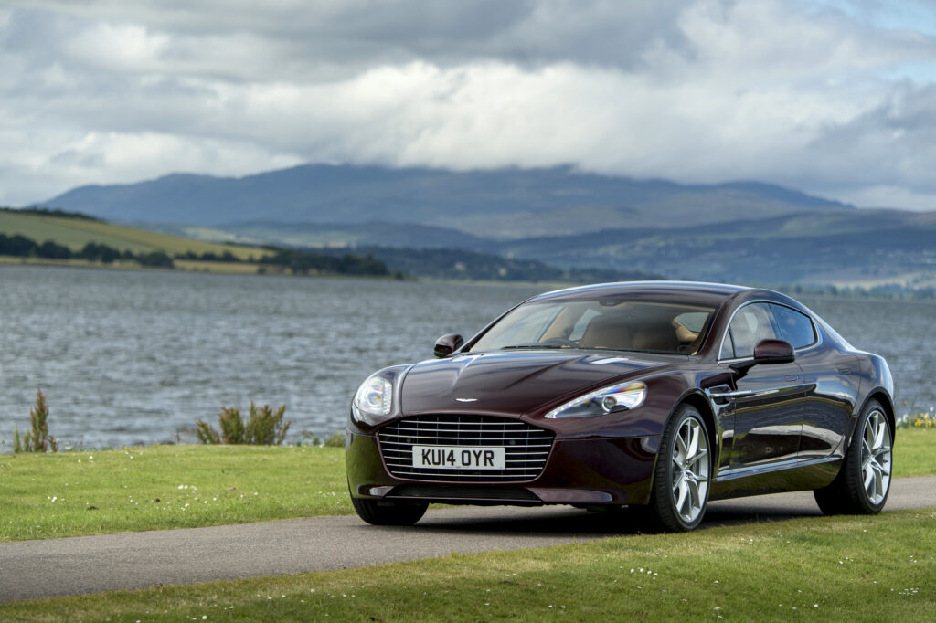 Aston Martin Rapide S Wallpaper: Luxury Car Scenic Background