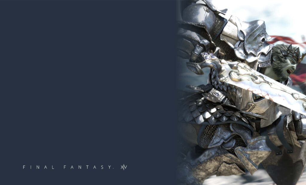 Warrior Auron: Master of Steel and Shadows in Epic Final Fantasy XV Artwork Wallpaper