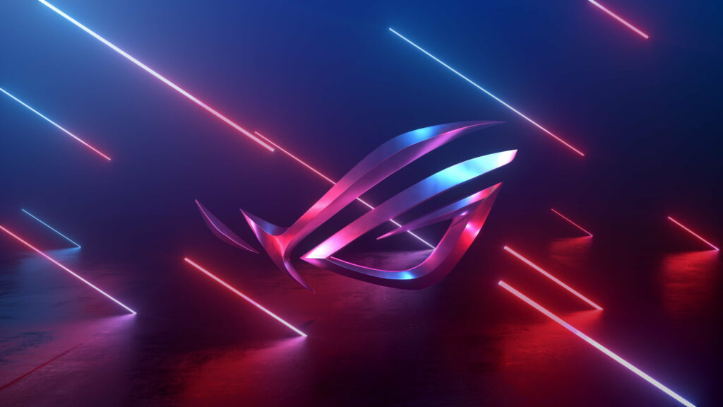 Glorious ASUS Gamer ROG: Embracing the Essence of Game with Abstract HD Wallpaper