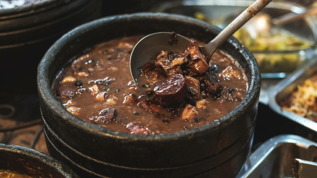 Authentic Brazilian Feijoada: Hearty Beans & Smoky Flavor Wallpaper