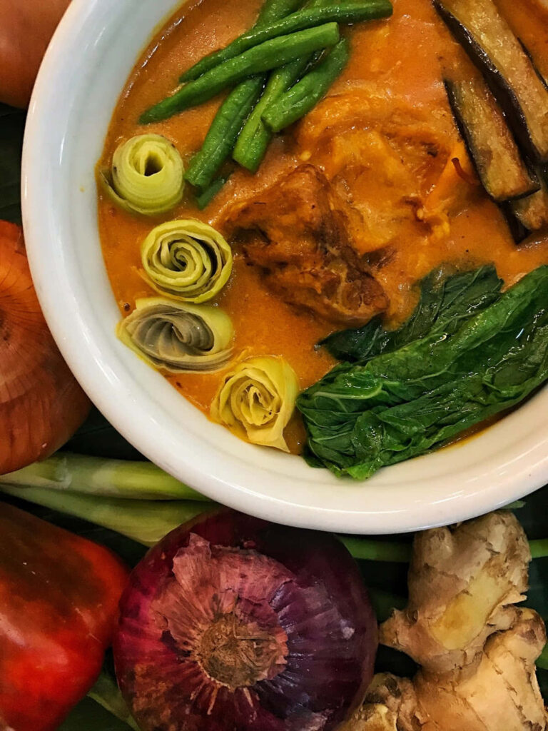 Authentic Kare-Kare Stew: A Rich Filipino Delight Wallpaper