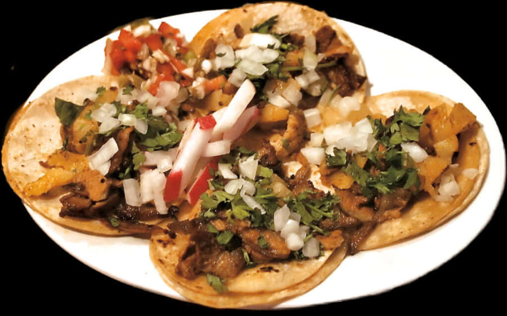 Authentic Tacos with Cilantro & Salsa – Delicious Wallpaper Background