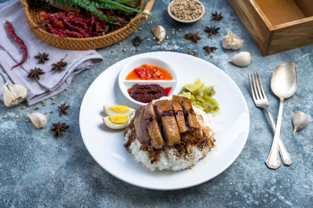 Teochew Braised Duck Rice Wallpaper - Authentic Swatow Bai Le Dish