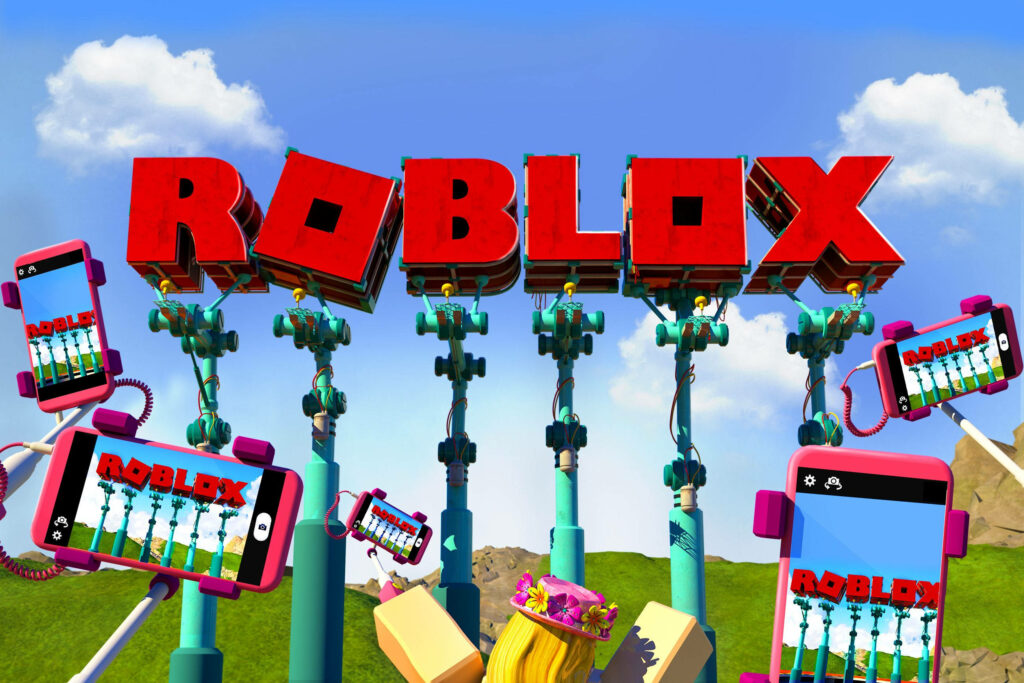 Snap-happy Avatars: A Cool and Creative HD Roblox Poster Wallpaper