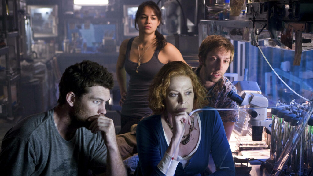 Team Sully in Lab Setting: Stunning Avatar Wallpaper Background