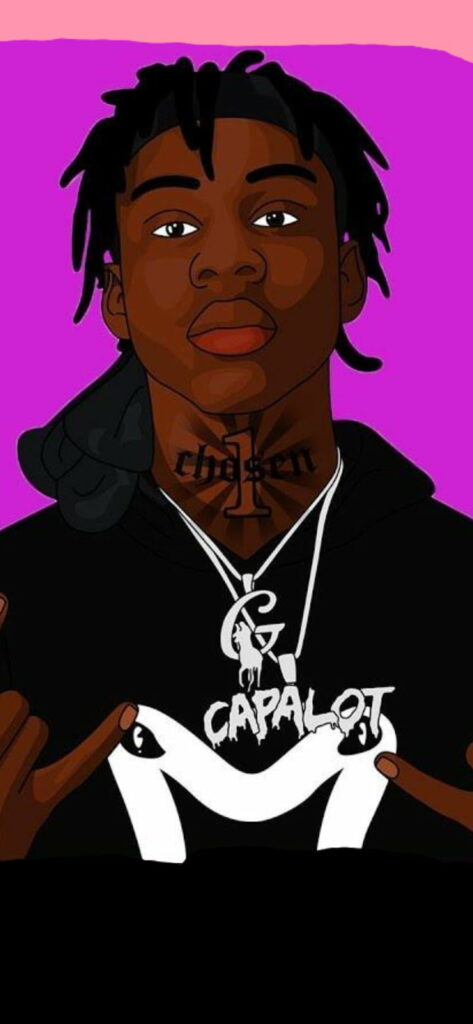 Polo G's Captivating HD Phone Wallpaper: Striking Music Sensation's Epic Rapper Background!