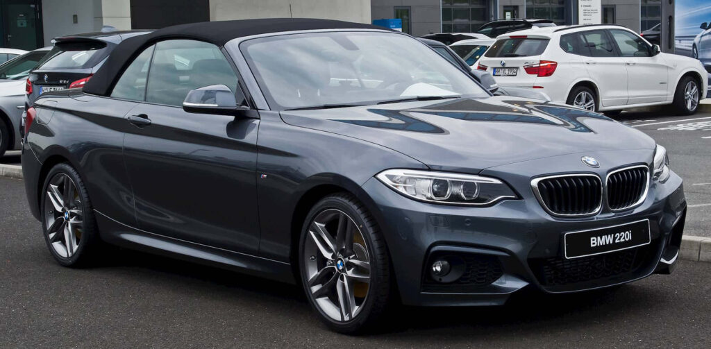 Sleek BMW 2 Series Wallpaper: Sporty Design & Convertible Luxury