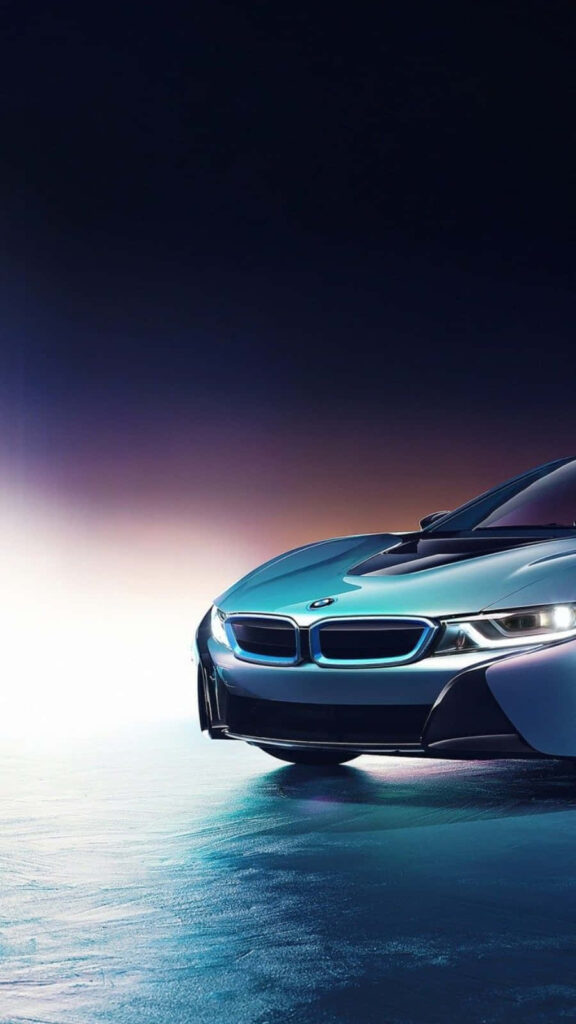 Sleek futuristic BMW i8 2019 high-resolution wallpaper showcasing modern design and dynamic look