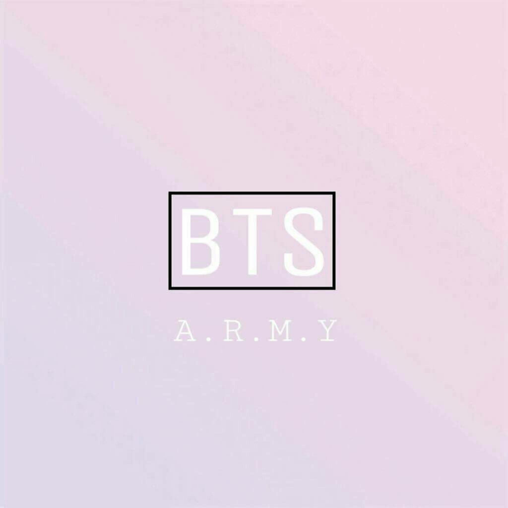 Army Strong: A Gradient BTS Poster with Commanding Presence Wallpaper