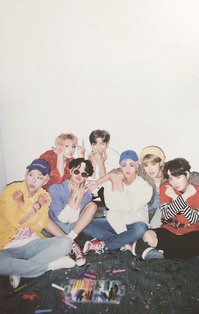 Pens for Creativity: BTS Unveils Vibrant 2021 Backdrop Wallpaper