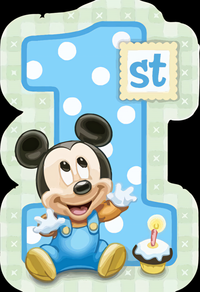 Baby Mickey Mouse's First Birthday Celebration Wallpaper