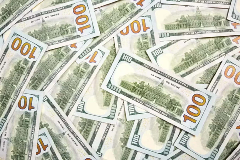 Stacked Wealth: A High-Rolling Desktop Wallpaper