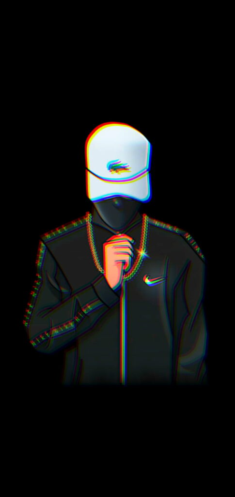 Cool and Badass: Anime Bad Boy in High Definition Phone Wallpaper