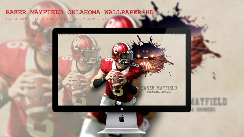 Baker Mayfield in Oklahoma Sooners uniform poised to lead Browns as starting quarterback wallpaper