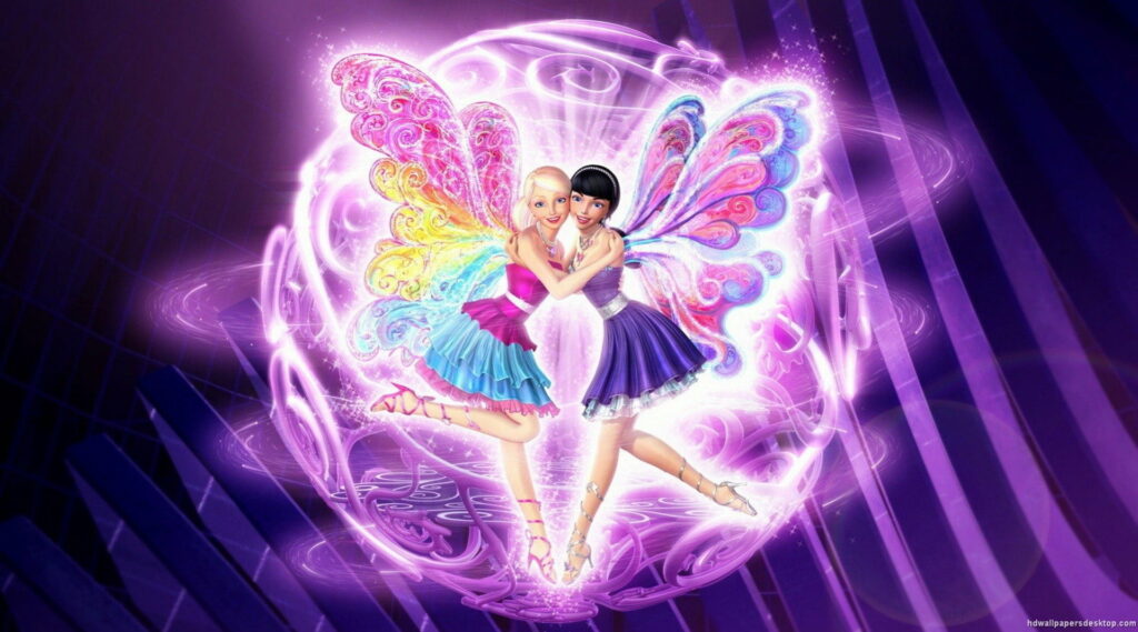 Whispers of Enchantment: Barbie's Secret Fairy Tale Unveiled in HD Wallpaper