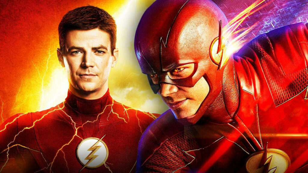Barry Allen & The Flash: Dynamic Superhero Wallpaper Background