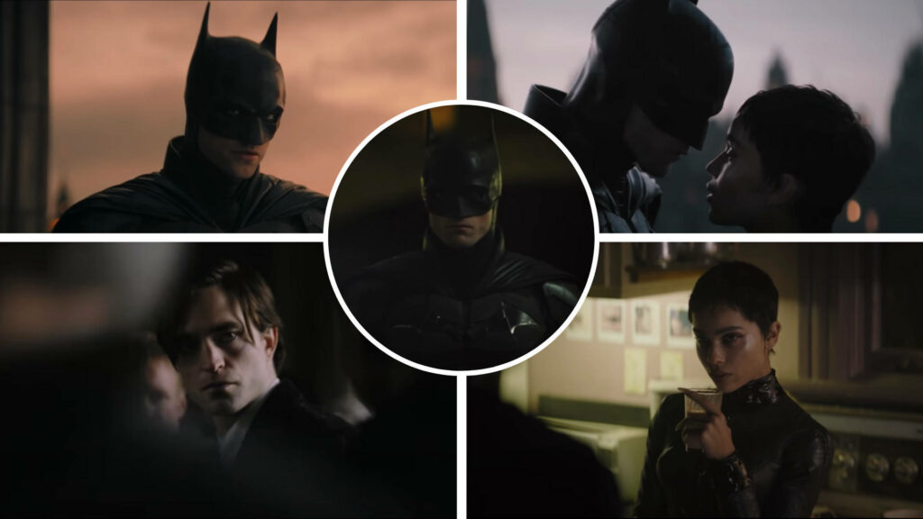 Batman Movie Collage Wallpaper: Iconic Scenes & Characters from 2022