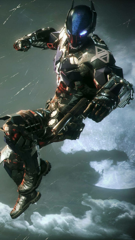 Batman Arkham Knight Wallpaper: Intense Stormy Sky Background