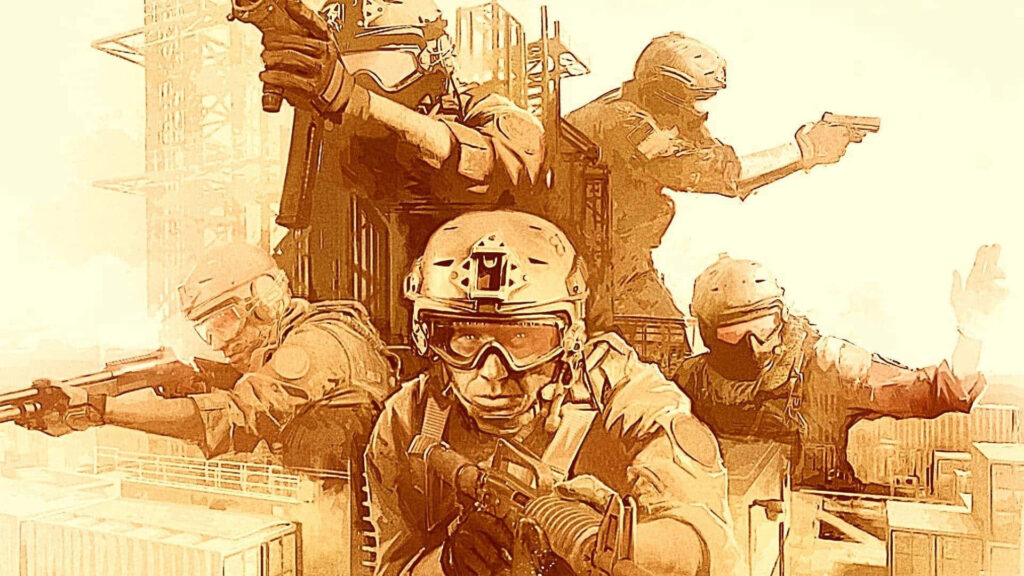 Warriors of Counter-Strike Global: Commandos United on an Epic Mission! Wallpaper