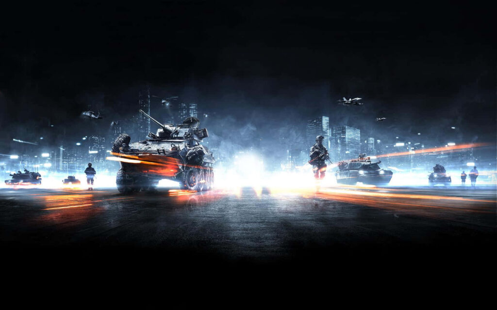 Battlefield 3 Dynamic Wallpaper: Intense Action & Explosions