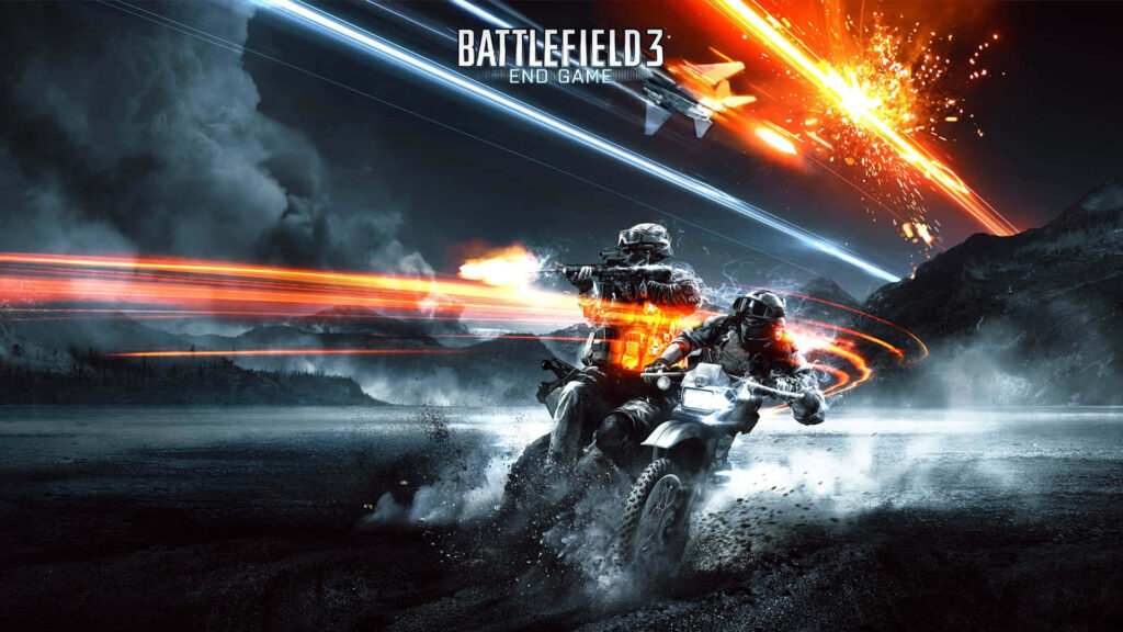 Intense Battlefield 3: End Game Wallpaper - Action-Packed Scene