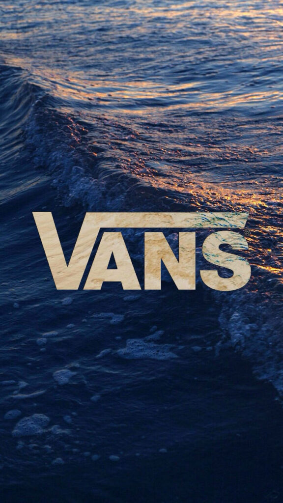 Beach Adventure in Vans: Cruise with Style Wallpaper