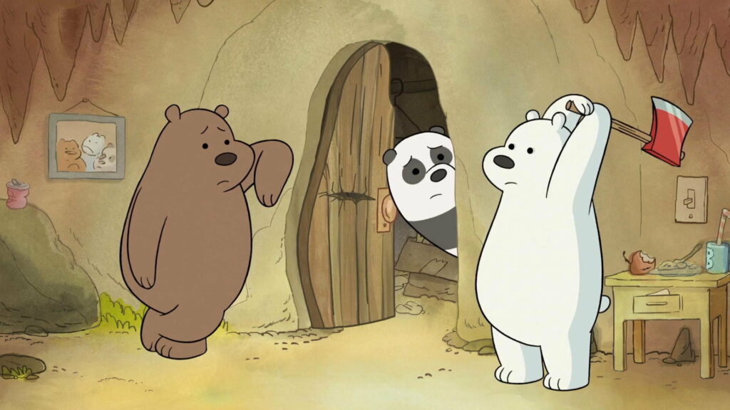 We Bare Bears: A Captivating TV Show with Mesmerizing HD Wallpapers and Vibrant Cartoon Backgrounds