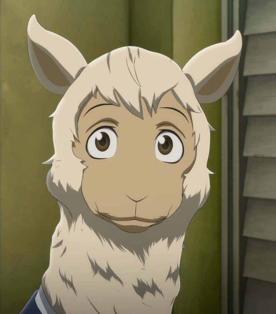 Beastars Character Close-Up: Emotional Art Style Wallpaper Background