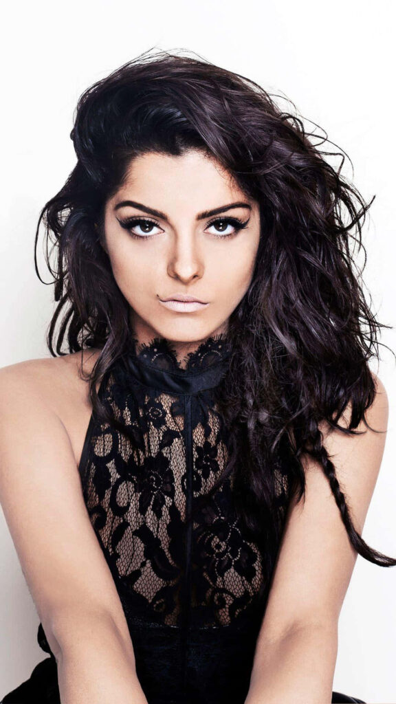 Bebe Rexha's Bold Look: Stunning Wallpaper Background Showcase
