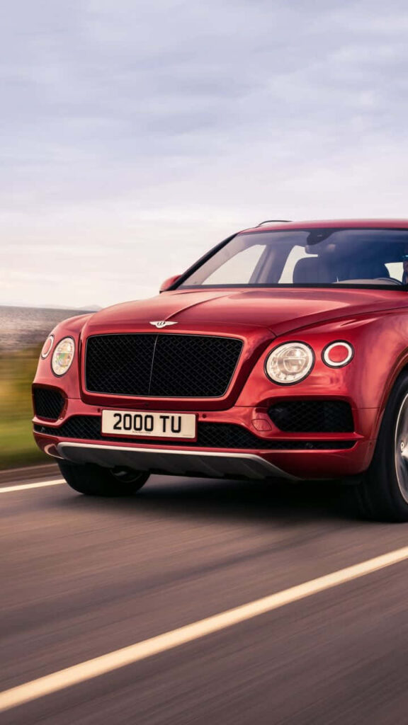 Bentley Bentayga: Exuding Elegance and Dominance - A Captivating Mobile Wallpaper
