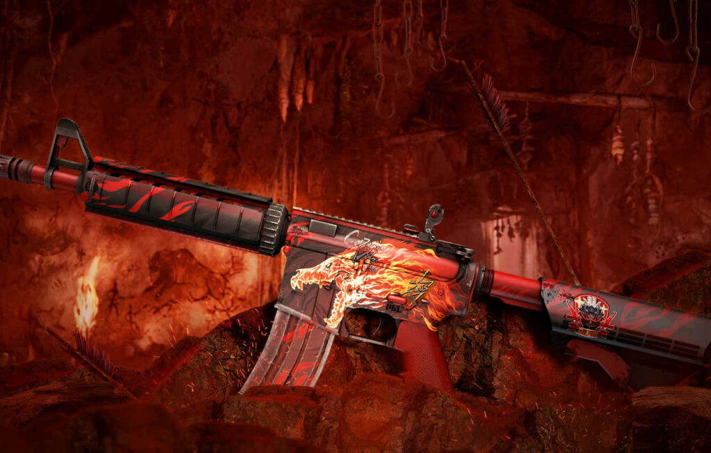 Grim and Enchanting: A Visceral CS:GO Masterpiece Wallpaper