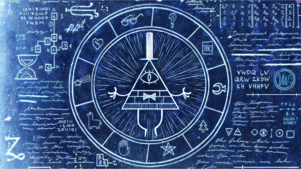 Bill Cipher Blueprint Wallpaper: Mystical Design & Intrigue
