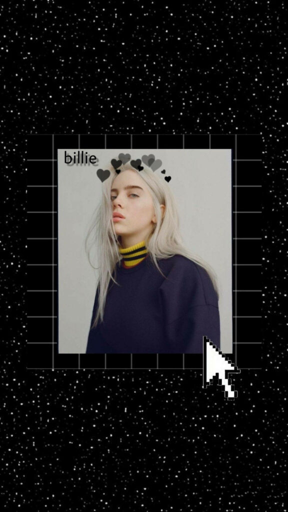 Billie Eilish Aesthetic Wallpaper: Starry Sky & Unique Style Design