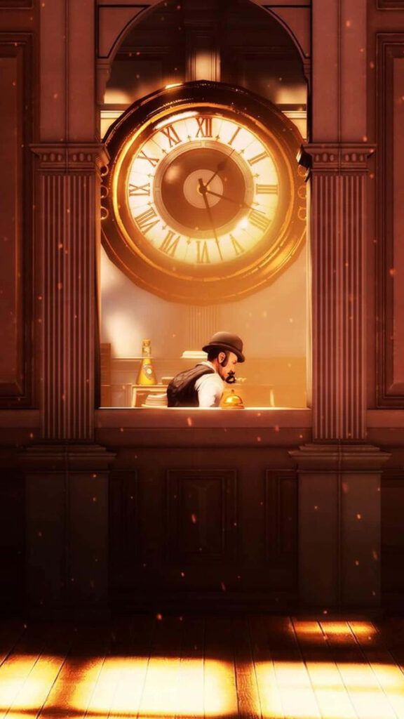 Bioshock Infinite Android Wallpaper: Timeless Scene with Warm Ambiance