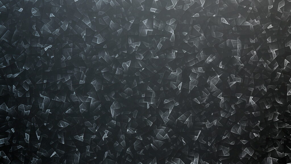 Ethereal Noir: Abstract Black Crystal Textures in Stunning 4K Digital Art Wallpaper