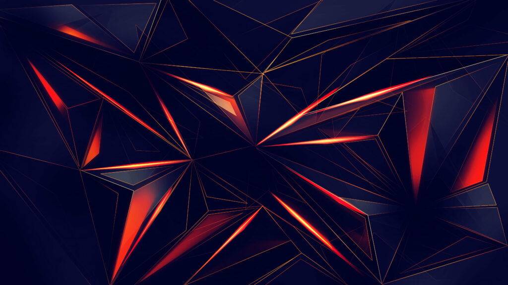 Crystal Chic: Vibrant Colors and Sleek Style in 4K Black Wallpaper Background