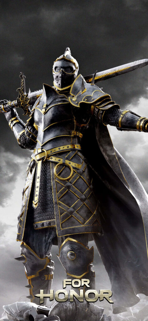 For Honor Knight in Ornate Armor with Sword - Action Game Background Wallpaper