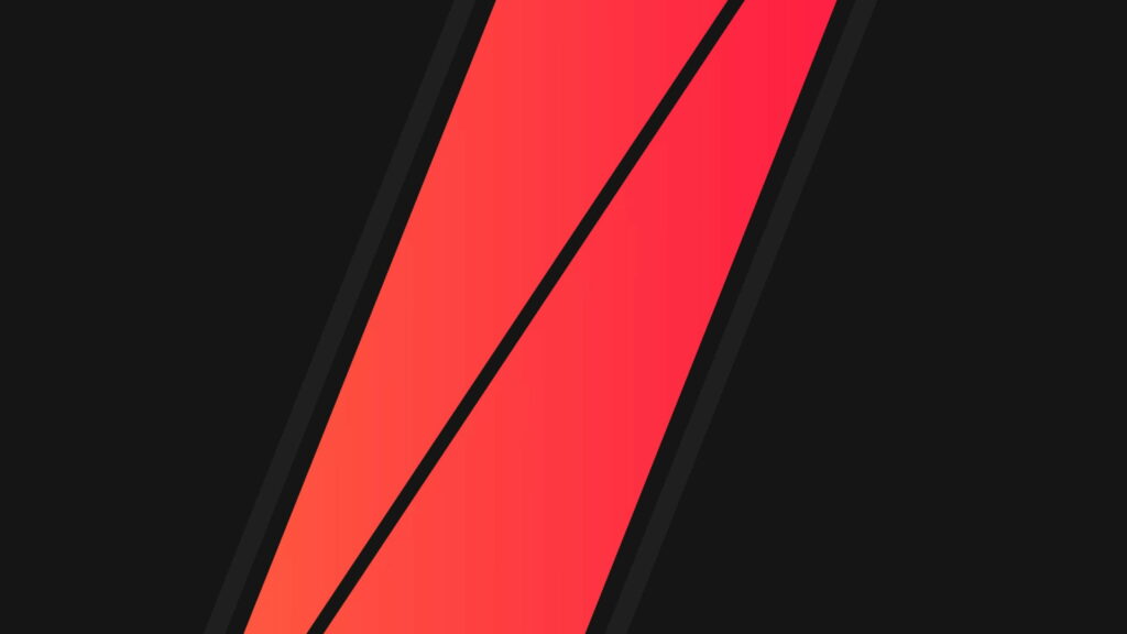 Harmony in the Abyss: A Captivating Black and Red Minimalistic Masterpiece Wallpaper