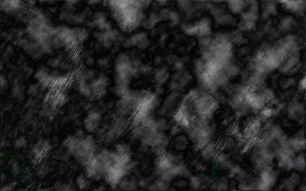Dynamic Black & White Abstract Wallpaper – Textured Cloudy Design