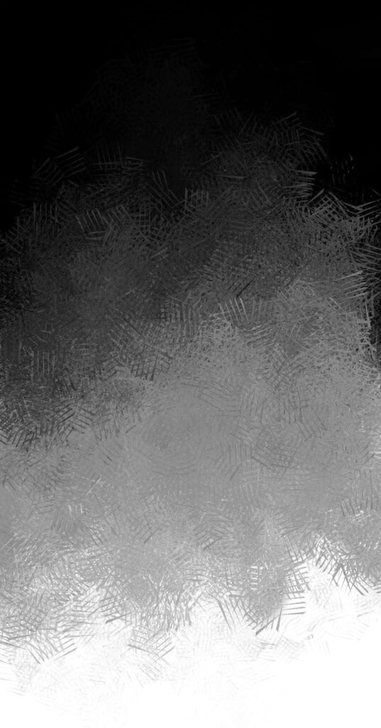 Intricate Black and White Frost-Inspired Abstract Wallpaper Background