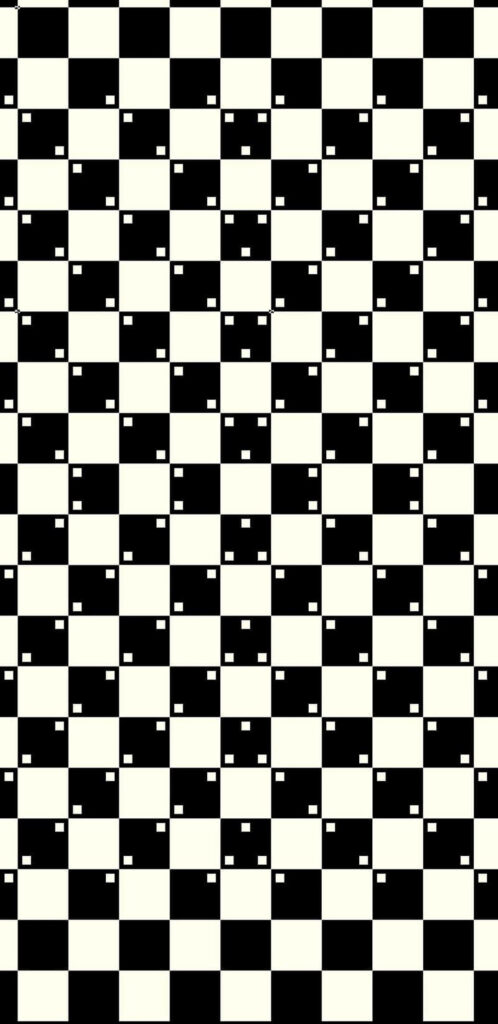 Classic Black and White Checkerboard Wallpaper - Bold Background Design