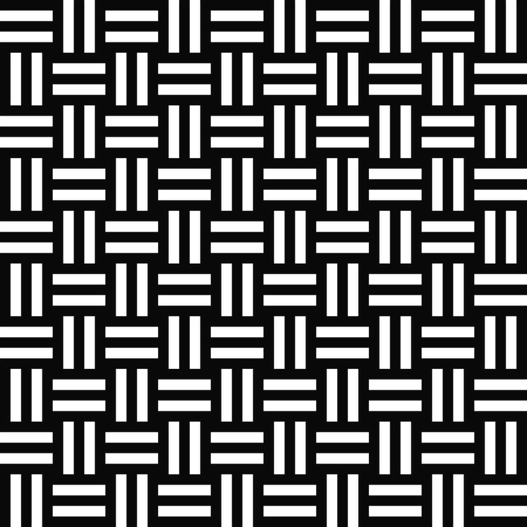 Bold Black & White Geometric Wallpaper Background Design