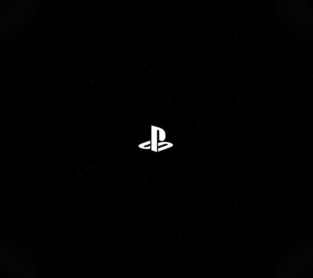 PlayStation Noir: A Captivating HD Wallpaper Showcasing the Dark Side of Gaming