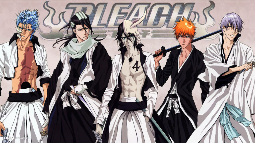 Stunning Bleach Wallpaper: Iconic Characters in Dynamic Anime Art