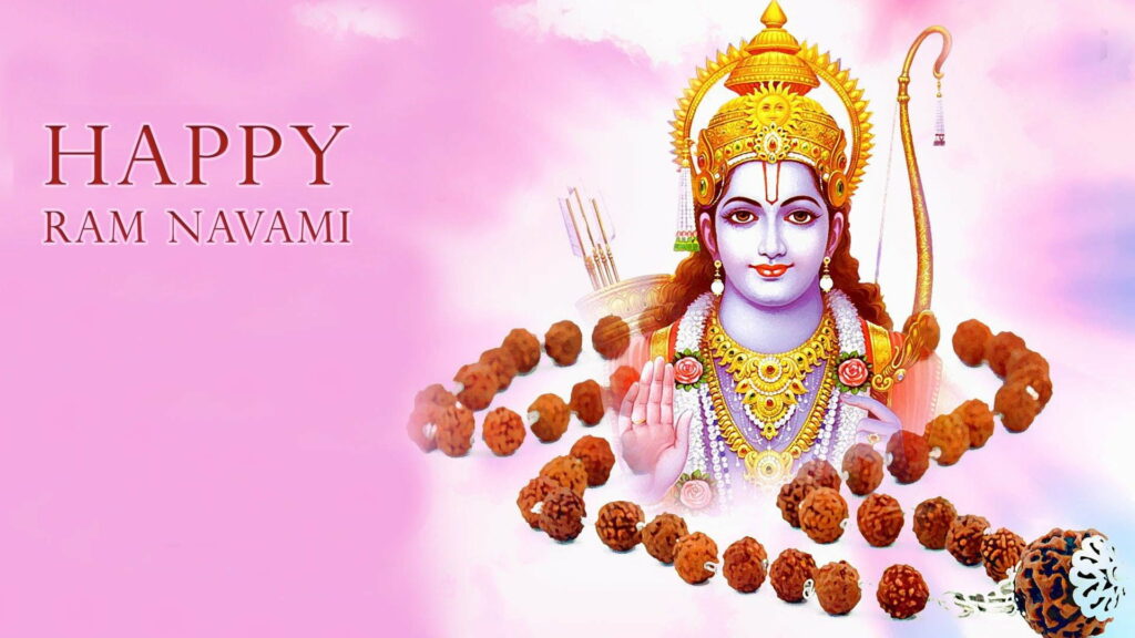 The Divine Journey Celebrated: Rama Navami in Vibrant HD Wallpaper