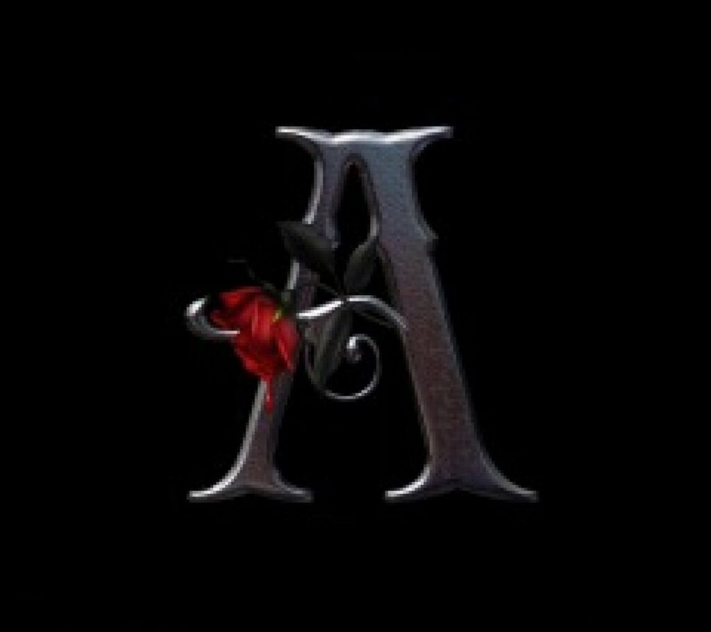 A Radiant Alphabet Delights: A Captivating Rose Letter Adorns This HD Wallpaper Background Photo
